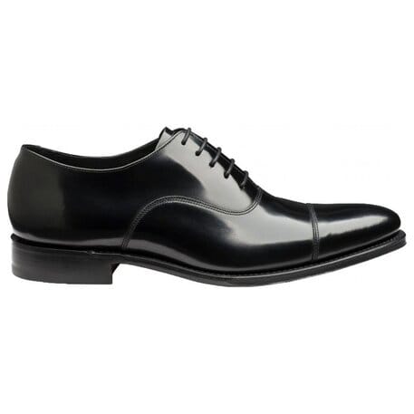 Loake Aldwych Black Calf, Leather soles, F - Bradshaw & Lloyd